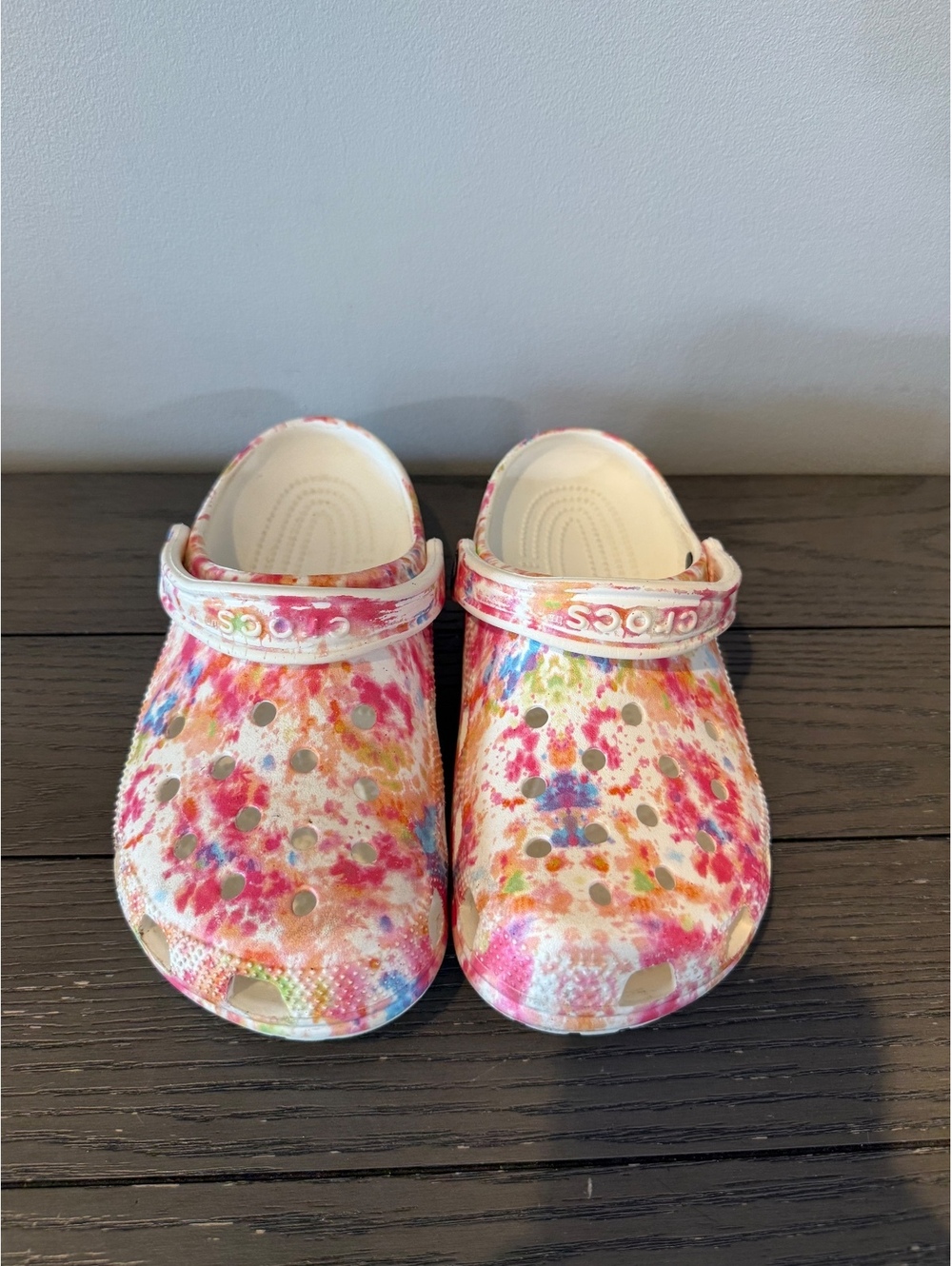 Crocs Classic Tie-Dye Clogs Women’s Size 7